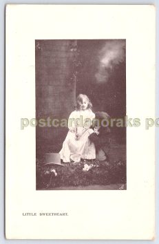 Little Sweetheart Raphael Tuck Postcard