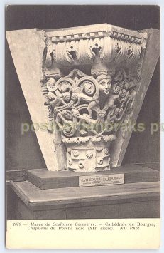 Cathedrale De Bourges Museum Postcard