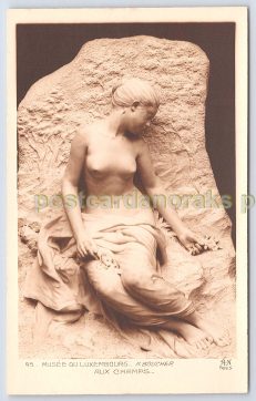 Musee Du Luxembourg Original Postcard