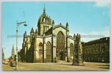 Edinburgh St. Giles Cathedral Vintage Postcard