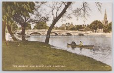 Bedford River Ouse Valentine's Postcard