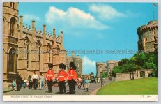 Windsor Castle St. Georges Chapel 1967 Postcard