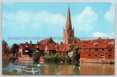 Abingdon St. Hellen's Church Postcard