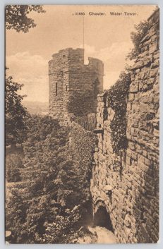 Chester Water Tower c.1918 Postcard