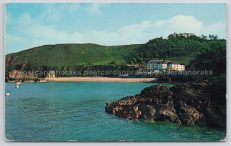 Jersey Bouley Bay Vintage 1953 Postcard