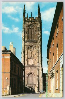 Derby Cathedral Postcard
