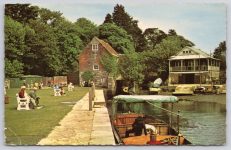 Christchurch Old Mill 1964 Postcard