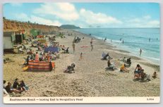 Southbourne Hengistbury Head 1968 Postcard