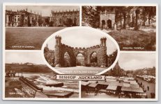 Bishop Auckland Screen RPPC Postcard
