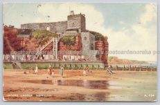 Sidmouth Jacobs Ladder 1951 Postcard