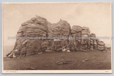Hay Tor Devon Original 1934 Postcard