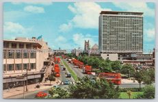 Plymouth Civic Centre 1971 Postcard