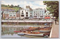 Dartmouth Boat Float 1966 Postcard