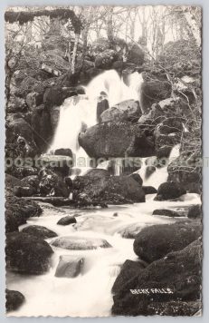 Becky Falls Devon RPPC Postcard