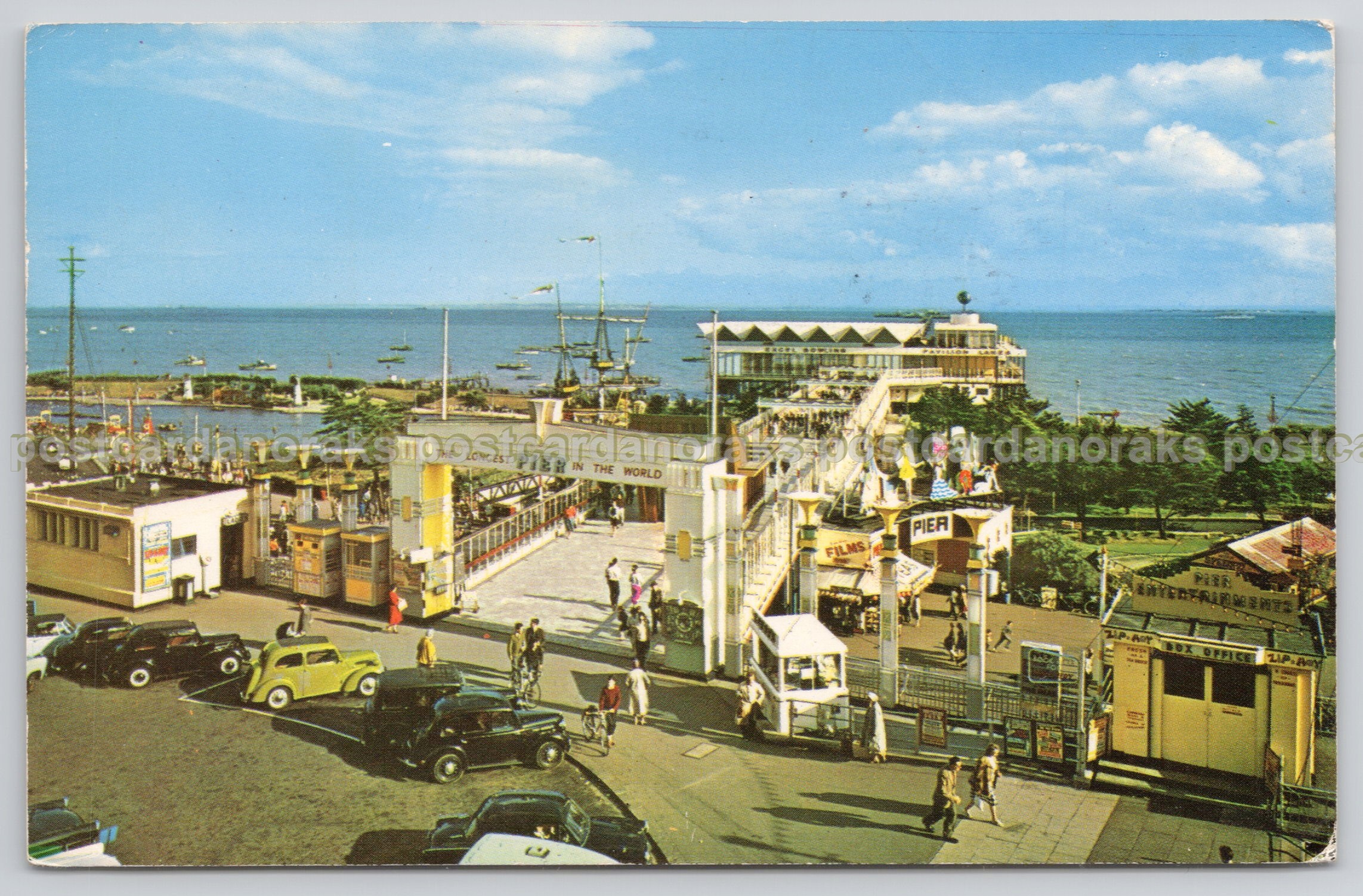 Southend Pier Essex 1967 Postcard