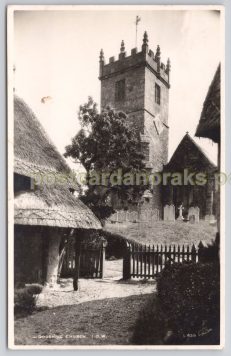 Godshill Church Isle Of Wight 1949 Postcard