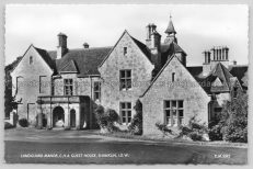 Landguard Manor Shanklin RPPC Postcard