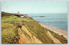 Cromer Pier Cliffs 1969 Postcard