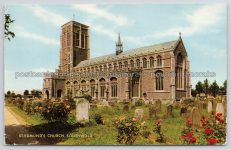 Southwold St. Edmund's Church Vintage Postcard